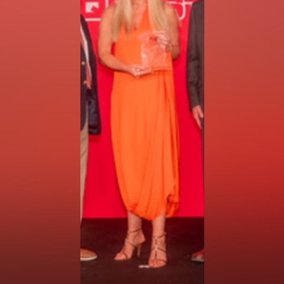 Cult Gaia Luna Gown sz S in Poppy - Picture 2 of 3